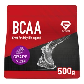 グロング BCAA サプリ アミノ酸 500g グレープ風味