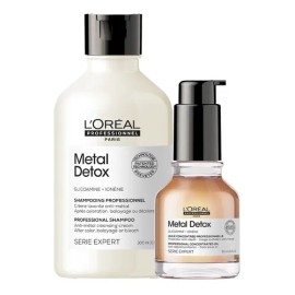 LOral Professionnel Metal Detox Kit shampoo  aceite                                                                                                   