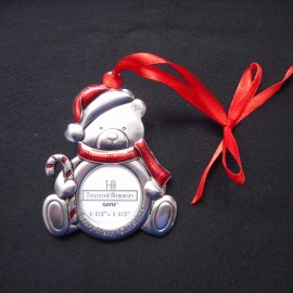 Ganz NEW "Beary Merry Christmas" Photo Ornament from Ganz