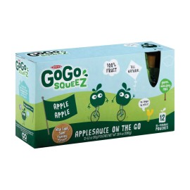 UD_Gogo Squeeze Organic 3.2 oz Applesauce Case of 6 Apple Conserve