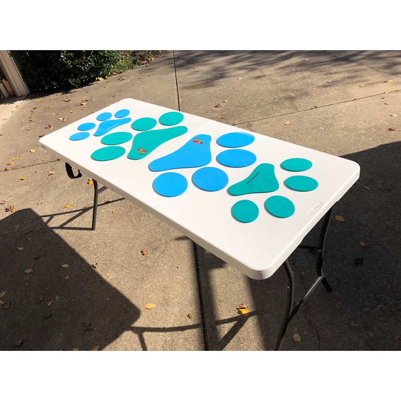 Better Surf than Sorry Pup Deck Dog Traction pad (Blue)