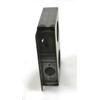 Gate Lockbox Double Hole Weldable Steel 6 7/8" x 4