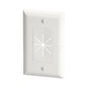 DATA COMM DATA COMM Electronics 45-0017-WH Split Style TV Outlet