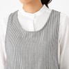 Watanosato Kurume Woven Double Pocket Apron, ashstripe