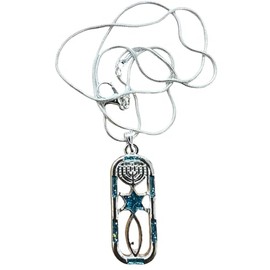 LION OF JUDAH MARKET Messianic Enamel Necklace