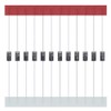 ALLECIN 1N4004 Rectifier Diode 1 A 400 V IN4004 4004
