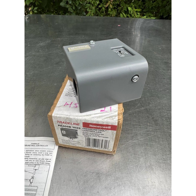 Honeywell Tradeline PA404B 1023 Pressuretrol Controller - New Unused