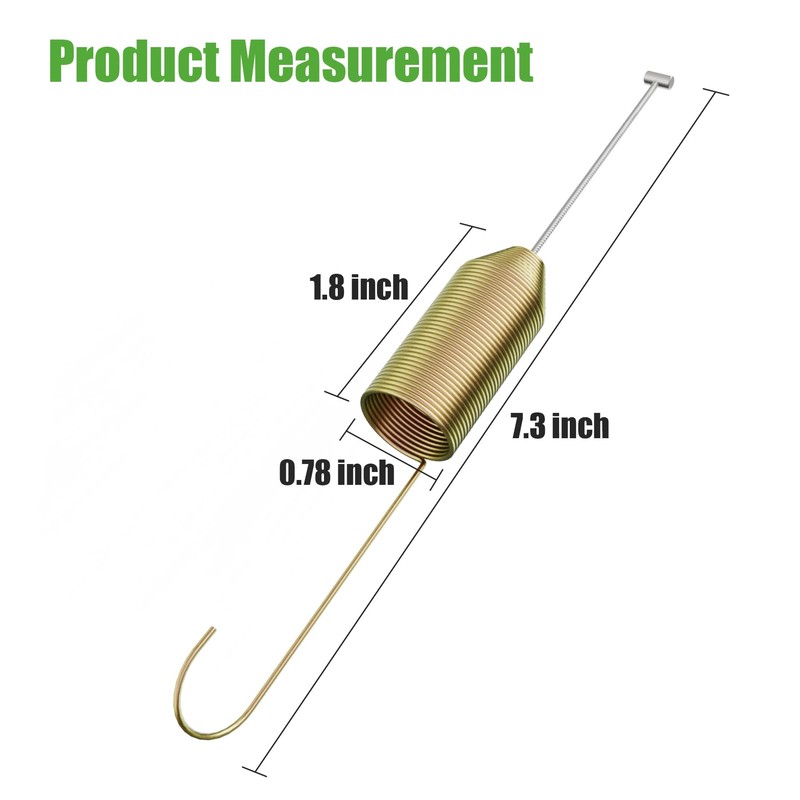10L0L Golf Cart Accelerator Pedal Return Spring Compatible with EZGO