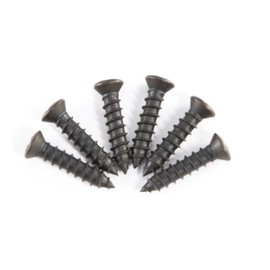 Pony 1983-1989 Mustang Convertible Seat Belt Bezel Screws 6pc Hardware