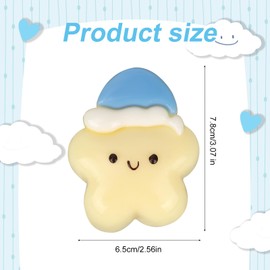 Soft Star, Yellow Cute Squeeze Toy Star Themed Trendy Toy for Teen Girls Boys Birthday Party School Reward Hand Exercise Supplies