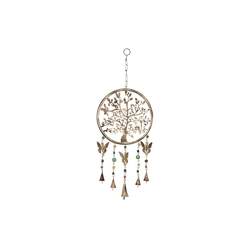 Purity Style Tree of Life Hanging Windchime/Mobile with Bells, Beads