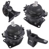 4Pcs Engine Motor Mount and Automatic Transmission Mount Set Replacement