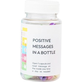 Gifts for Women - Positive Messages in Bottle,Anxiety Relief Items, Stress Relief, Self Care Kit for Mediation, Mother's Day Positive Affirmation Gifts