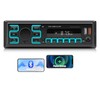 CAMECHO Single DIN Car Stereo with Bluetooth 5.1, 1 Din