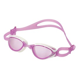 Arena AGL-1300 Arena Swimming Goggles for Fitness, Unisex, Arena Warbo, Lavender x White, Anti-Fog (Lennon Function), One Size Fits Most