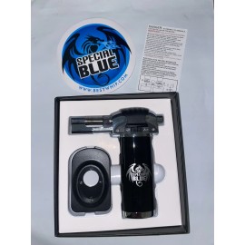 Special Blue Black Panther Butane Torch New Boxed Free Shipping