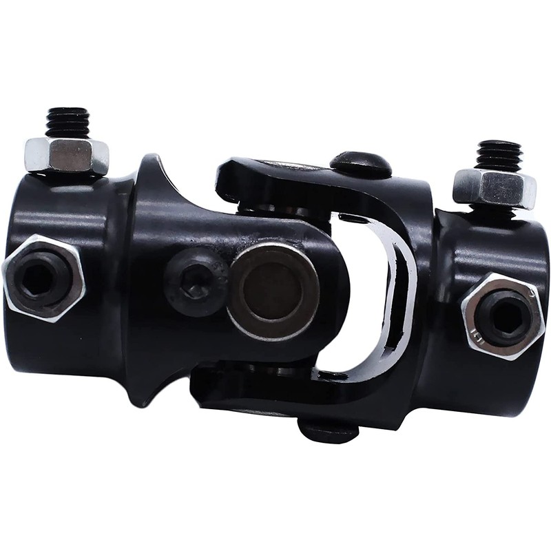 1 PC SHLPDFM Single Universal Joint Black Powder Coated 3/4"