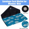 HAWEE Envelope Card Wallet for Women and Men Ultra Slim