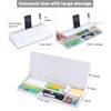 Varhomax Glass Weekly Dry Erase Desk White Board, Desktop to