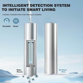 LED UV͎ Ultrąviolët Water Filter, Alloy Water Filteration for Under Sink Filter System and Reverse Osmosis System, Reduce Up to 99.9% of Baçtёria & Contaminant, Mercury-Free, 5000 Hours Life (1)