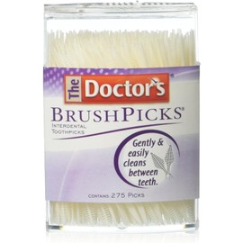 The Doctor's BrushPicks Interdental Toothpicks, 275 pieces per Pack (1-Pack)