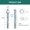 3/4" x 6-1/4" Concrete Anchors (10 Pack) 3/4 inch Wedge