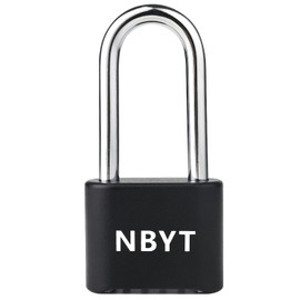 NBYTSecure Your Belongings with NBYT Combination Padlocks - Gym Padlocks with Code, Outdoor Combination Padlock, Number Padlock for Locker, Shed or Anywhere Else You Need It