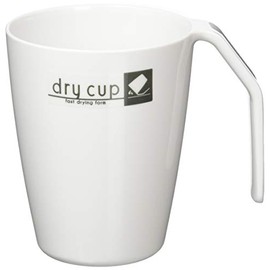 Richell Dry Cup, White, Antibacterial Treatment, 30065