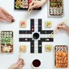 balvi Ludoshi Original Classic Game in Sushi Design Wood/Bamboo