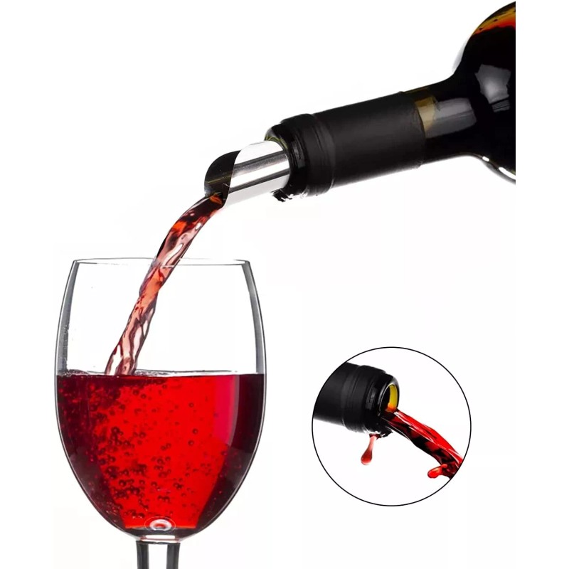 WineDisc The Original Wine Disc brand flexible drop stop pour