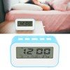 LCD Kids Alarm Clock Backlight Musical Alarms Birthday Reminder Blue