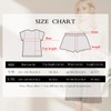 Women’s Pajama Set Short Sleeve Top and Shorts Set 2