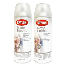 Krylon® Matte Finish 11 oz. Spray - Provides Permanent Surface Protection (Pkg/4)