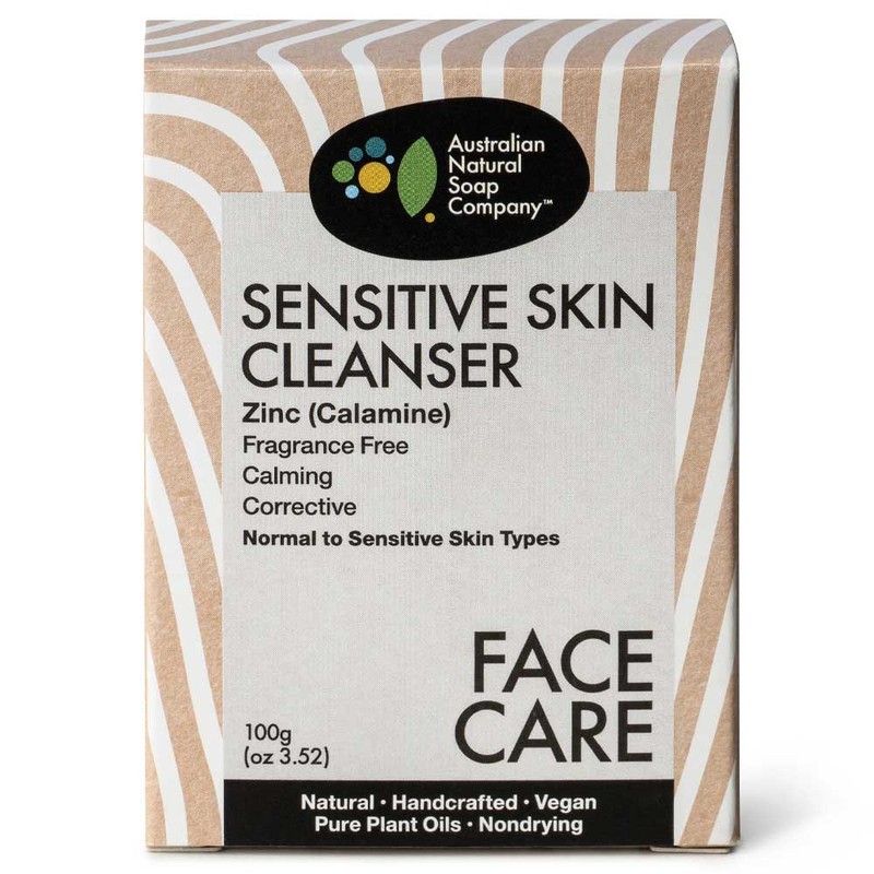 Australian Natural Soap Company Face Cleanser Bar - Sensitive Skin