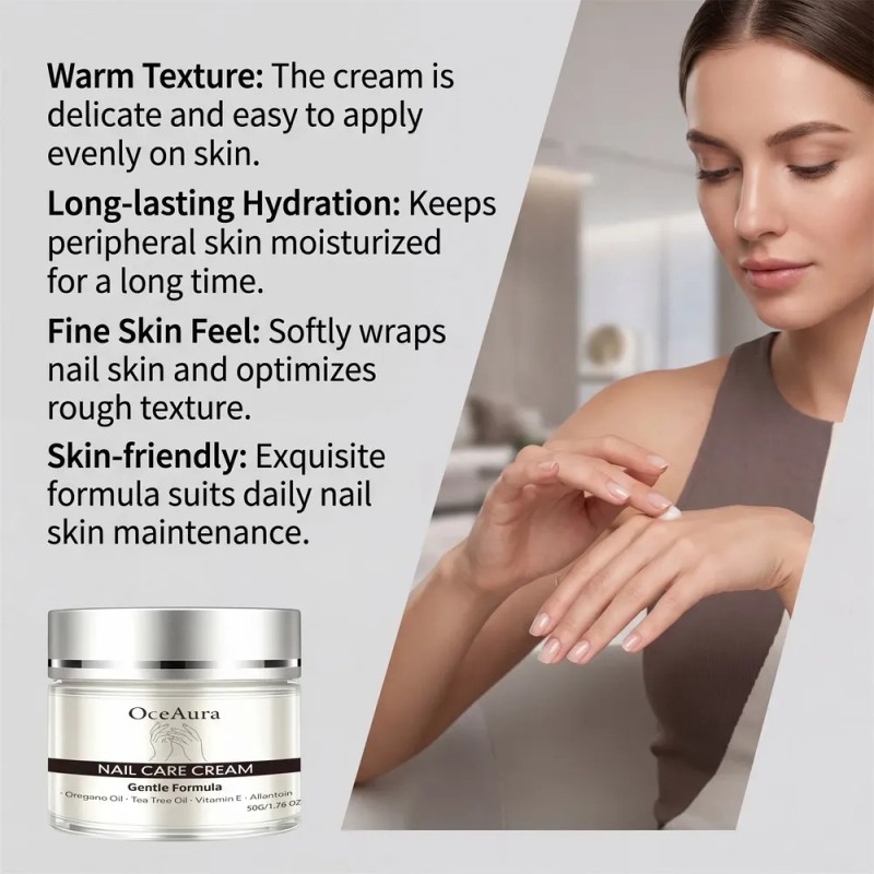 Lj Oceaura Crema Para Unas 50g + 10 Limas Buffer