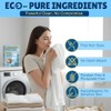 Eco-Friendly Laundry Detergent Sheets, 100 Loads (50 Sheets) Fresh Scent,