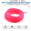 Heyiarbeit 10m/32.8ft PET Expandable Braid Cable Sleeving Flexible Wire Mesh