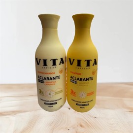 Vitacilina Shampoo + Acondicionador Aclarante Sin Parabenos