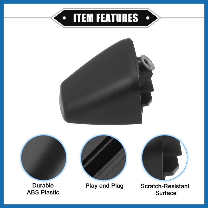 A ABSOPRO 2 Pcs Door Handle Cap Cover Compatible for