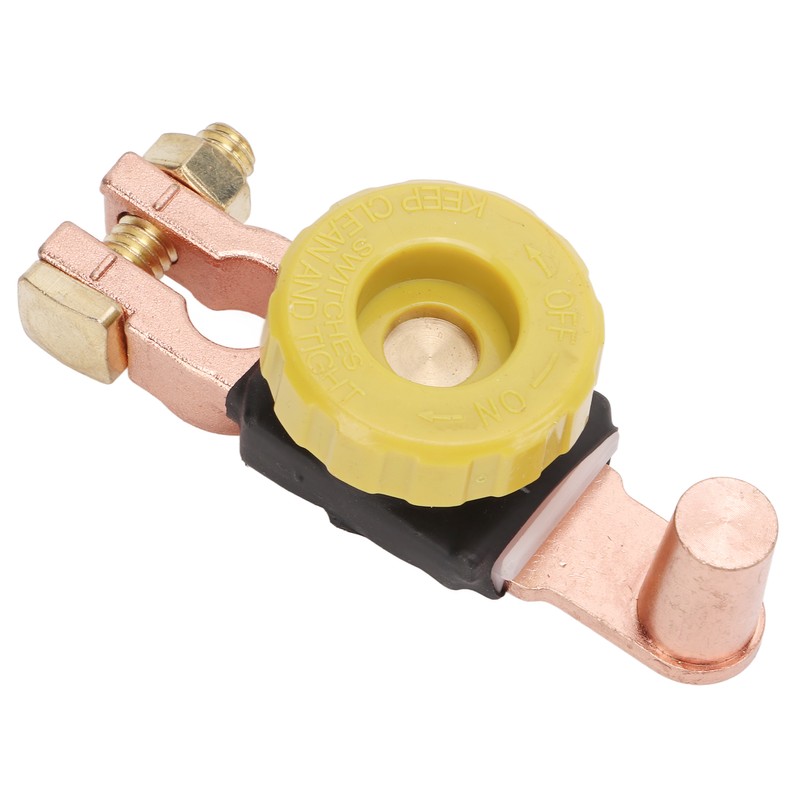 Top Post Battery Disconnect Switch Brass Rustproof Heavy Duty for