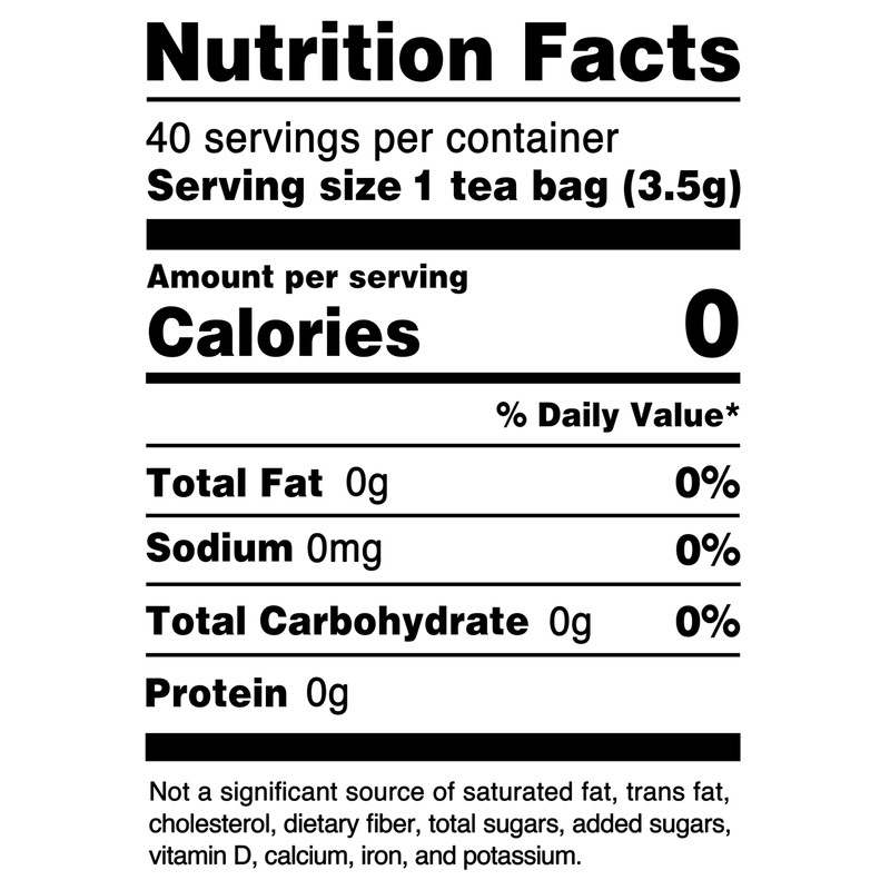 FullChea - White Mulberry Leaf Tea, 40 Teabags – 100%