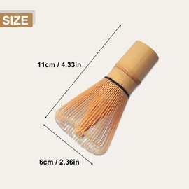 Dibaihuihomer Matcha Whisk Matcha Bamboo Whisk Bamboo Whisk Chasen Matcha Matcha Powder Whisk Bamboo Whisk Matcha for Tea Making Kitchen Tools & Gadgets
