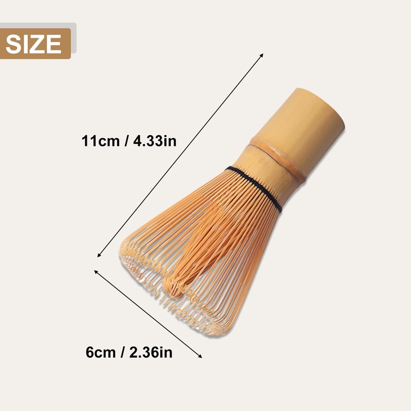 Dibaihuihomer Matcha Whisk Matcha Bamboo Whisk Bamboo Whisk Chasen Matcha