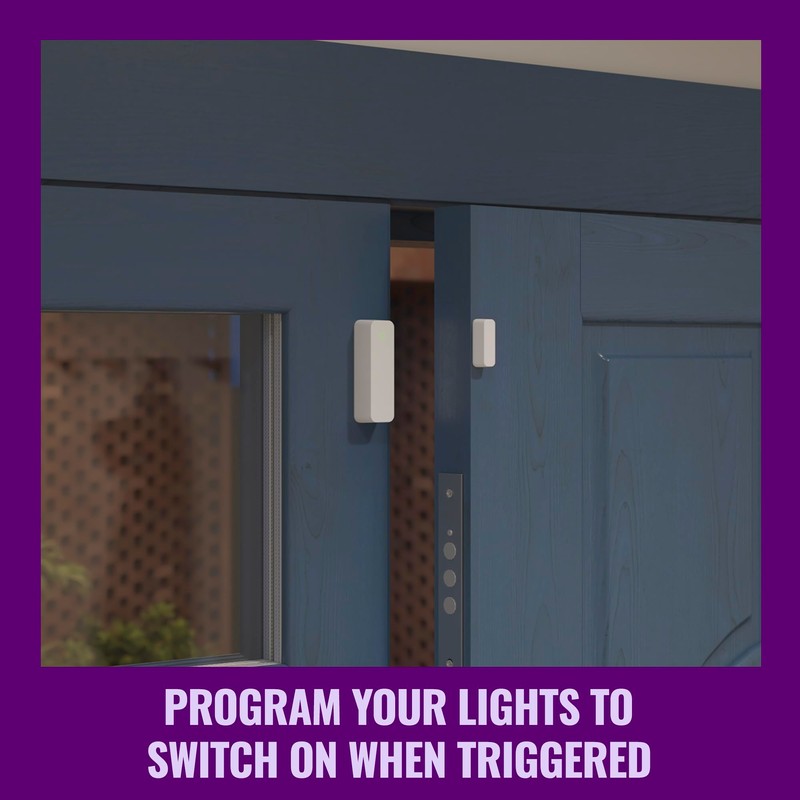 WiZ Contact Sensor – Home Monitoring, Home Automation, Real-Time Alerts,