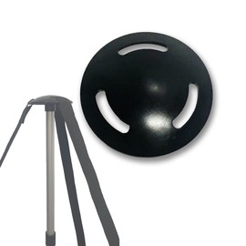 HWI Boat Cover Support Rod Mushroom Cap Plastic Plate Inflatable Boat Universal Fit 3.5" Cap Diameter, 1" Tube Diameter