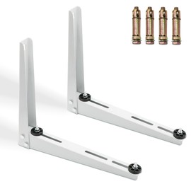 SUREPHON Mini Split Wall Mounting Bracket for 9000-15000 BTU Universal Air Conditioners Heat Pumps, Heavy Duty Support Bracket for Ductless, HVAC, Compressor