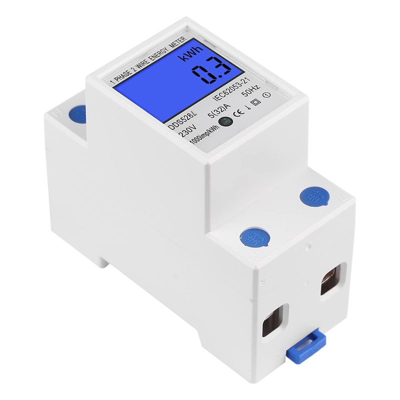 5-32A 50Hz LCD Backlight Single Phase Energy Meter, DDS528L- Electricity
