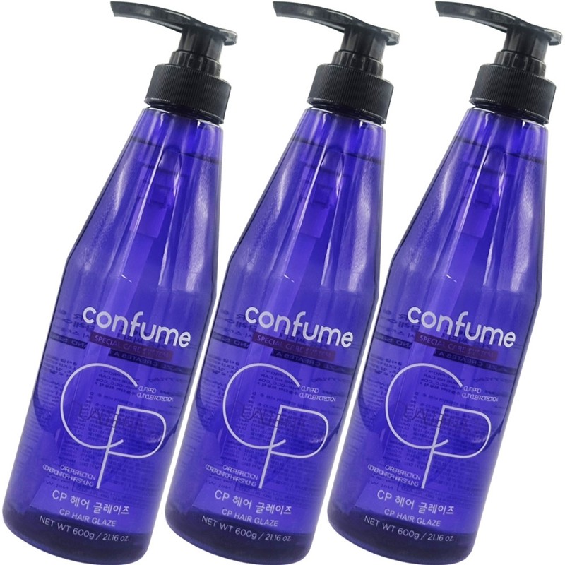 Kwailnara Confume Hair Glaze 600g x3 / 과일나라 컨퓸 헤어