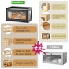 BAMBANG Bamboo Bread Box for Kitchen Countertop, Extra Large Farmhouse