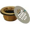 PROFLO PF140NC 4-1/4" Shower Drain Strainer with 2" Brass No-Caulk